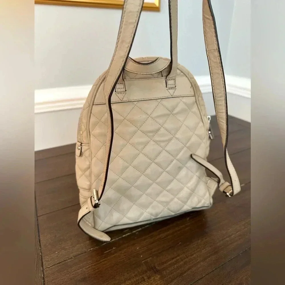 Michael Kors quilted backpack